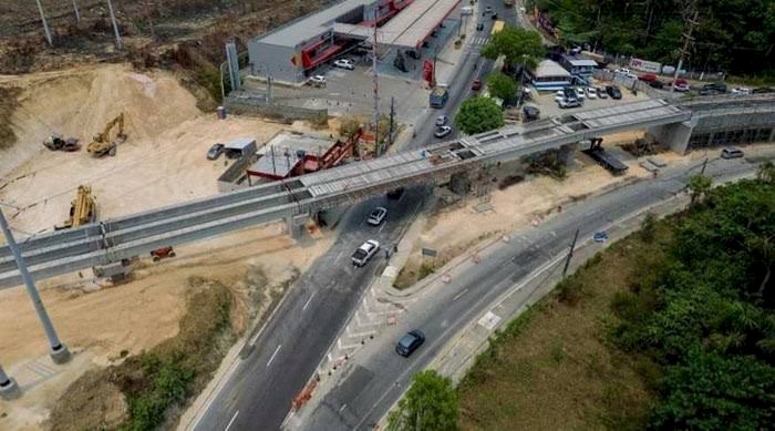 Avanço de obra obriga interdições temporárias próximo à avenida Governador José Lindoso