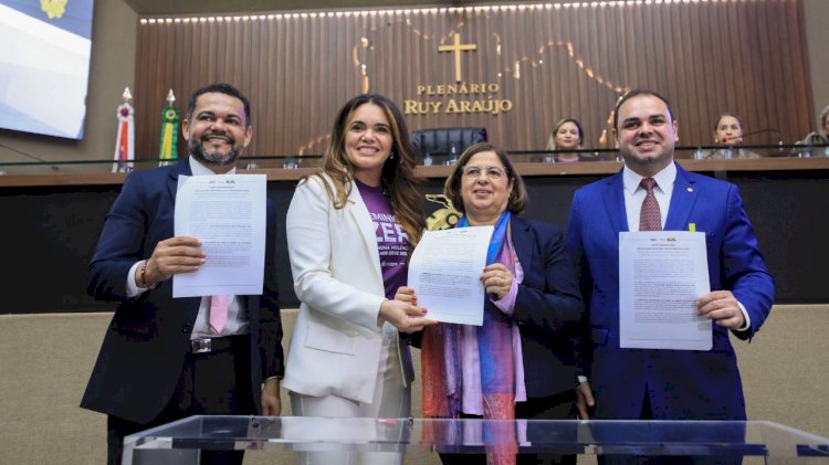 Presidente Roberto Cidade e ministra das Mulheres, Aparecida Gonçalves, reforçam iniciativas de combate ao feminicídio no Amazonas