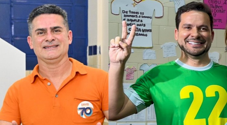 David Almeida (Avante) e Capitão Alberto (PL) disputam segundo turno em Manaus