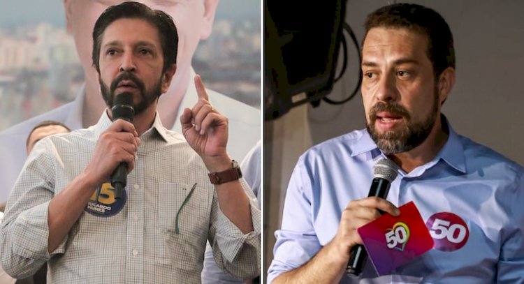 Ricardo Nunes e Guilherme Boulos disputarão o segundo turno em São Paulo