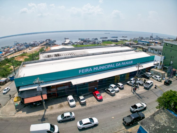 Prefeitura de Manaus entrega feira do Panair revitalizada para população na zona Sul da cidade