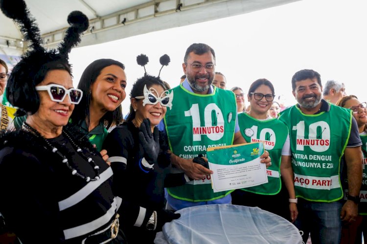 Governador Wilson Lima lança ‘Dia D’ contra a dengue no Amazonas durante 18ª edição do Governo Presente