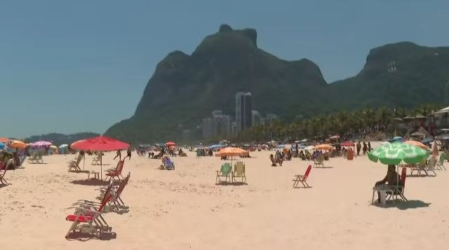 Rio atinge pela primeira vez o Nível de Calor 3 e chega a 40,4°C, o dia mais quente do ano