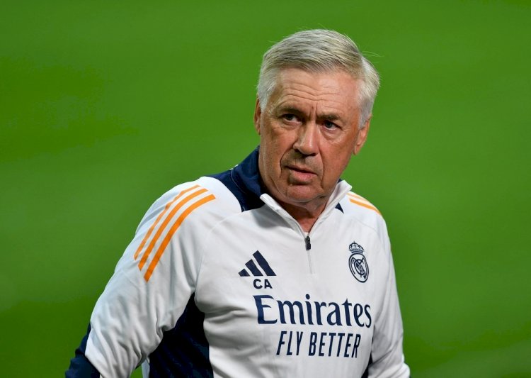 Ancelotti diz que assistiu à final da Libertadores e elogia o Botafogo: "Extraordinário"