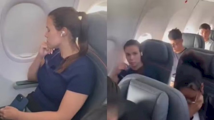 Mulher que se recusou a trocar de assento em avião vira celebridade, ganha 200 mil seguidores nas redes sociais e é aclamada por famosos: 'Uma diva'