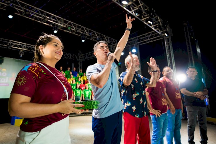 Prefeitura de Manaus leva espetáculo "Um Sonho de Natal", da Nova Igreja Batista, ao anfiteatro da Ponta Negra