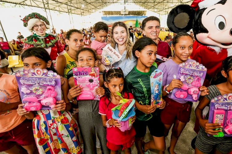 Comunidade Bom Sucesso, na zona rural, recebe ação natalina da Prefeitura de Manaus