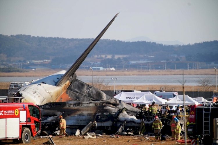 Sobrevivente de acidente de avião na Coreia do Sul é comissário e está consciente: 'Quando acordei, já tinha sido resgatado'