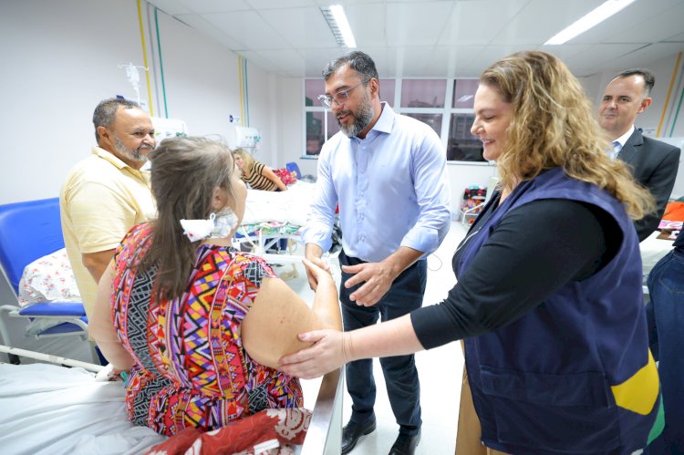 Governador Wilson Lima apresenta balanço de atividades do Complexo Hospitalar Sul   