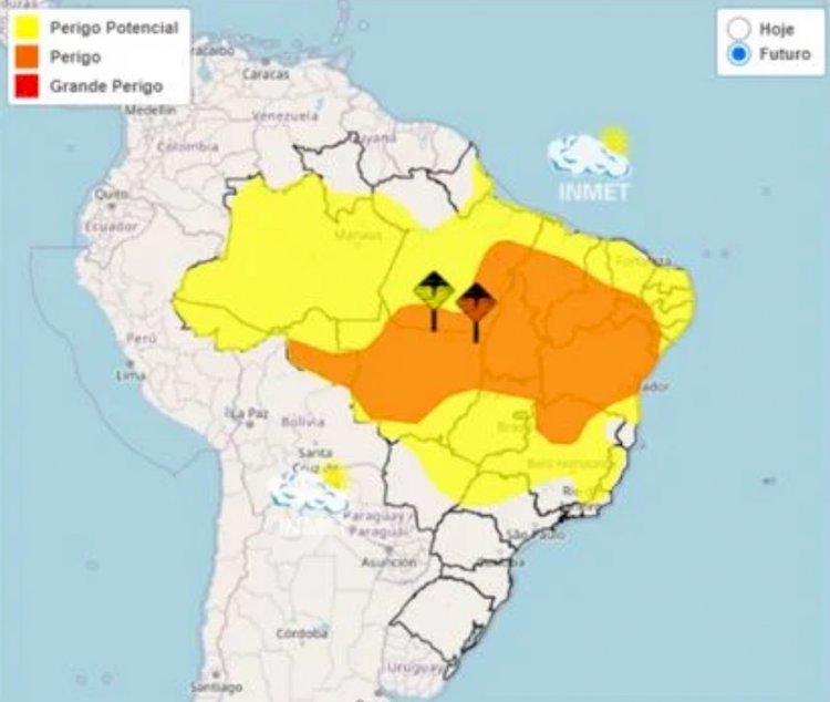 O tempo no Brasil na semana: chuvas vão atingir todas as regiões do país, com alertas para eventos intensos e volumosos