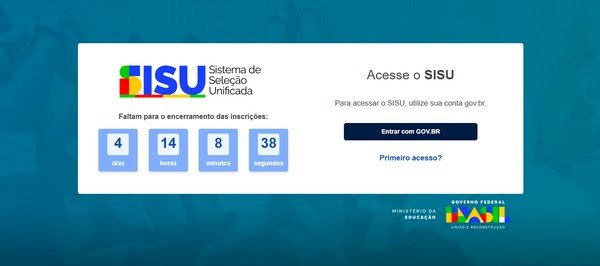 Sisu 2025 termina hoje (21): veja como se inscrever na seleção