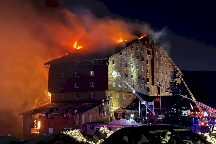 Incêndio em hotel de estação de esqui mata 66 pessoas na Turquia; veja vídeo