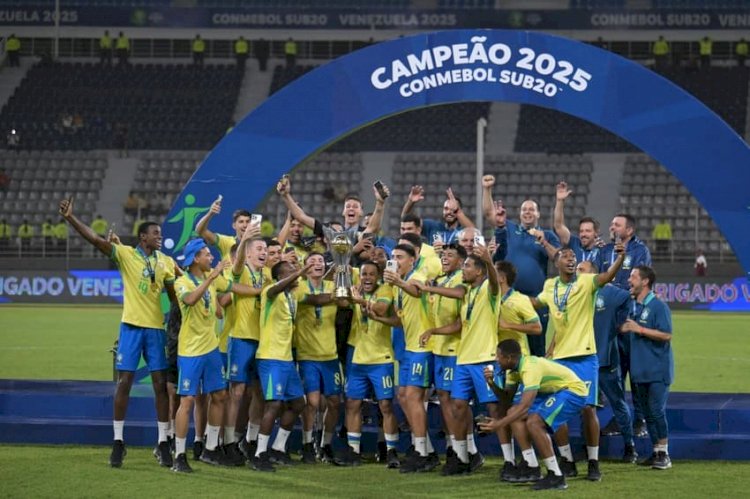 Brasil é campeão do Sul-Americano Sub-20 após derrota da Argentina