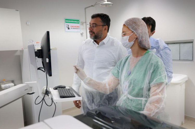 Hospital Delphina Aziz: Governador Wilson Lima apresenta nova plataforma que vai oferecer resultados de exames pela internet