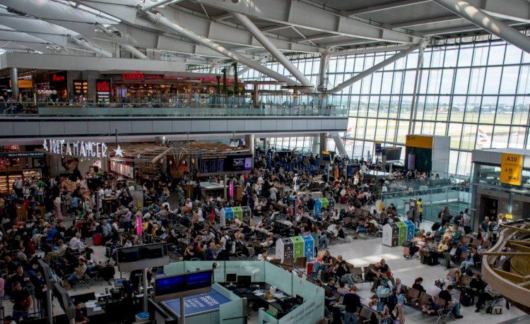 Apagão em aeroporto Heathrow de Londres gera caos aéreo mundial